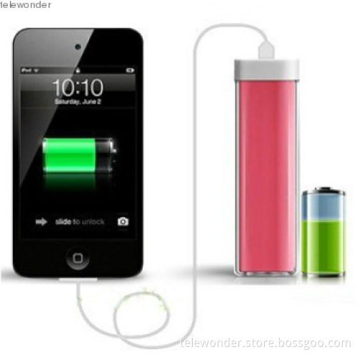 2200mah Power Bank with candy color for 2013